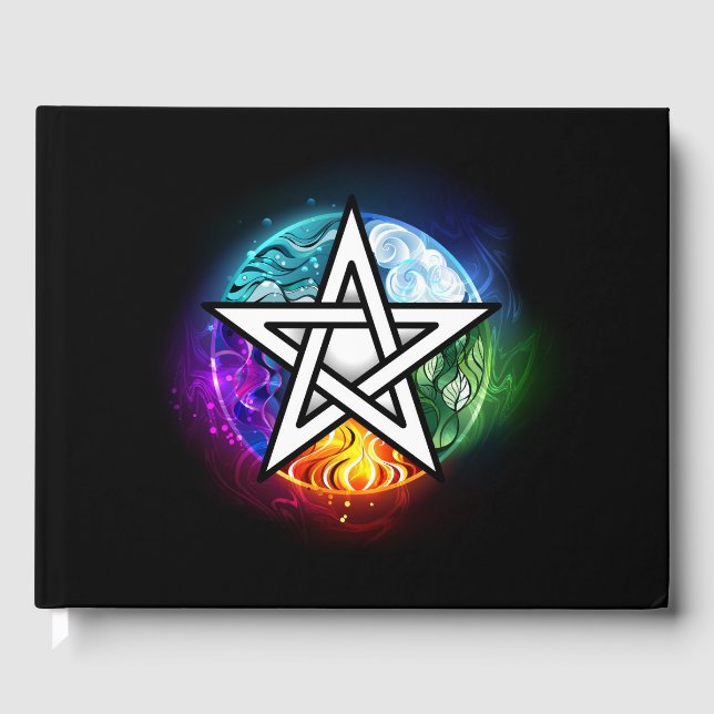 Livre D'or pentagramme du Wiccan (Recto)