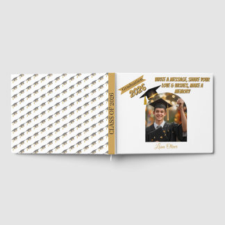Livre D'or Personalized Graduation Guestbook & Wishes Book 