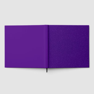 Livre d'or personnalisé avec bruit violet