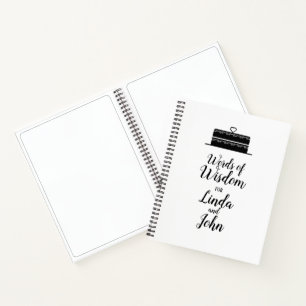 Livre d'or personnalisé des mots de sagesse Maria