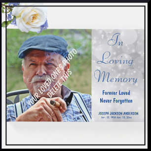Livre D'or Personnalisé En Mémoire Amoureuse Mémorial Photo B