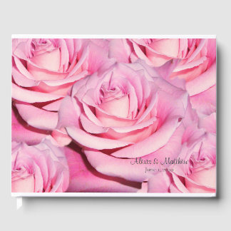 Livre d'or Personnalisé Rose roses