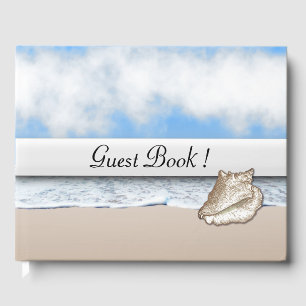 Livre d'or personnalisé thème plage