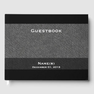 Livre D'or Personnaliser et personnalisation, texture gris fo