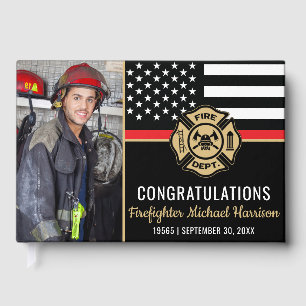 Livre D'or Photo de l'École des pompiers - Drapeau