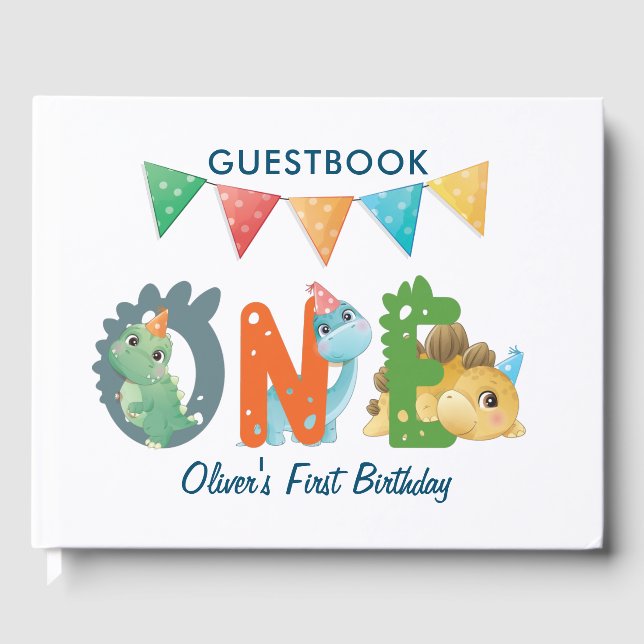 Livre D'or Photo du premier anniversaire de Dinosaur (Recto)
