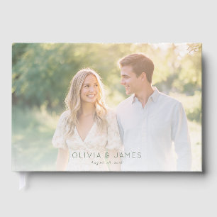 Livre D'or Photo Romantique aux Pastels Joyeux