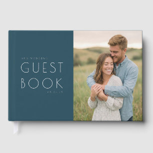 Livre D'or Photographie Romantique Sérénité Turquoise