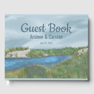 Livre D'or Poster peint Mariage du bord de mer