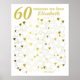 Livre d'or pour 60e anniversaire - 60 raisons pour
