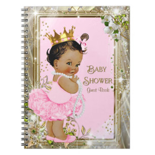 Livre d'or pour Baby Shower de princesse ballerine