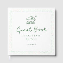 Livre d'or pour Baby Shower Lapin