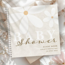 Livre d'or pour Baby Shower neutre en genre sur le