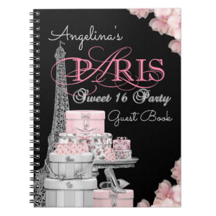 Livre d'or pour fête d'anniversaire à Paris