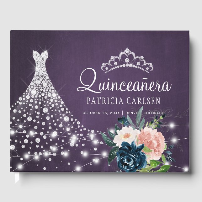 Livre D'or Princesse tiara quinceanera (Recto)