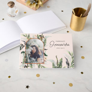 Livre D'or Quinceañera Verdure & Terra Cotta Jungle