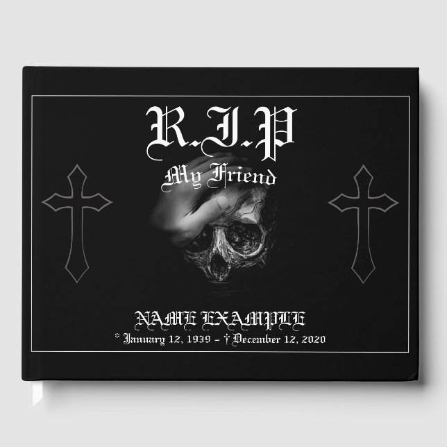 Livre D'or Repose en paix, mon ami (Recto)