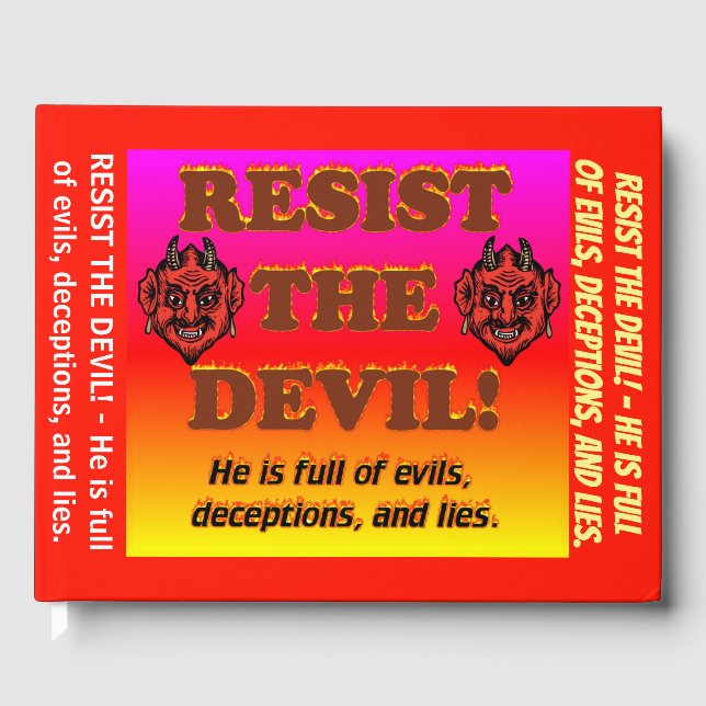Livre D'or Résistez Au Diable ! (Recto)