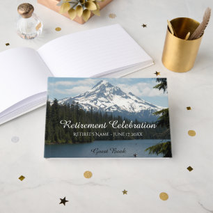 Livre D'or Retraite paysagère du lac pittoresque Mountain