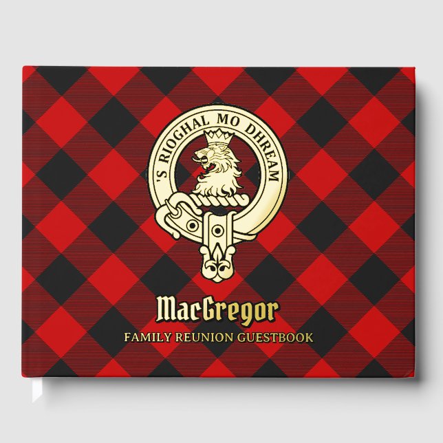 Livre D'or Réunion familiale MacGregor (Recto)