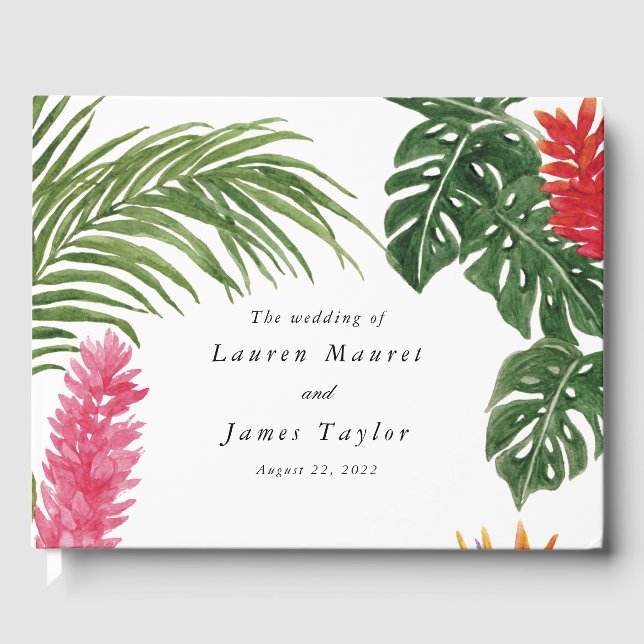 Livre D'or Rêve Tropical (Recto)