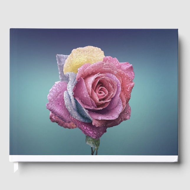 Livre D'or Rose multicolore (Recto)