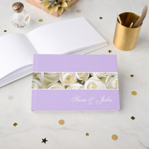 Livre D'or Roses blanches