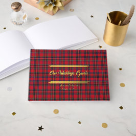Livre D'or Royal Stewart Original Scottish Tartan