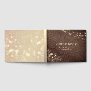 Livre D'or Rustic Wood Wedding
