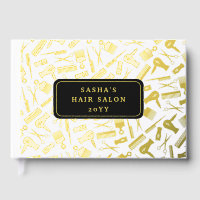 Salon de coiffure Motif Golden