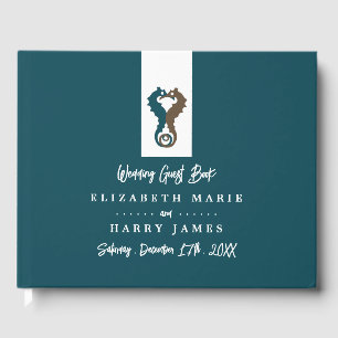 Livre D'or Seahorse Romance, Mariage sur la plage