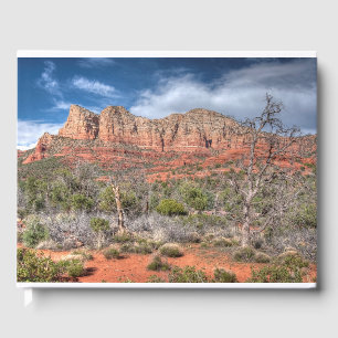 Livre D'or Sedona Arizona paysage rocheux rouge