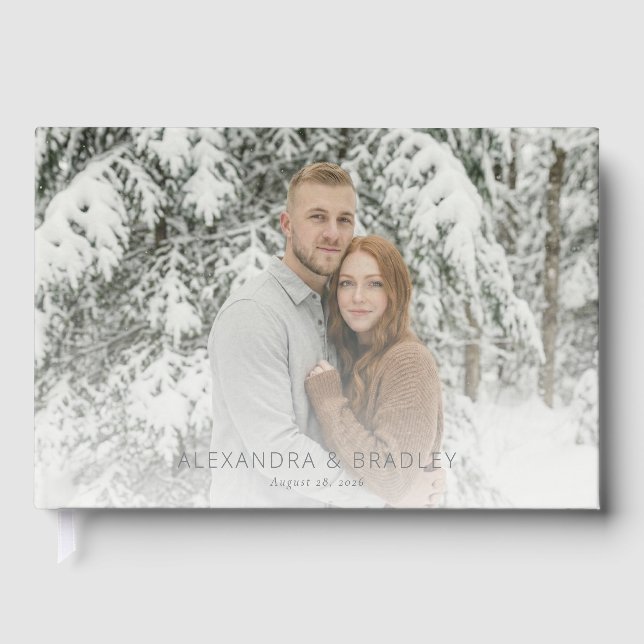 Livre D'or Serene Winter Photo (Recto)