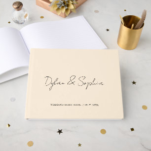 Livre D'or Signature d'une partie de l'engagement minimal du