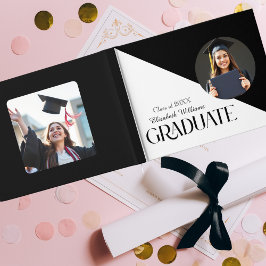 Livre D'or Simple Graduation noir et blanc