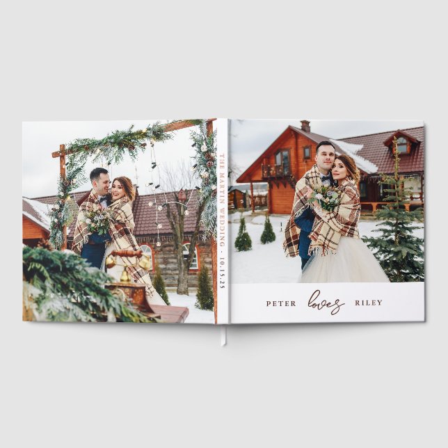 Livre D'or Simple Love Script Deux Mariage photo (Complet)