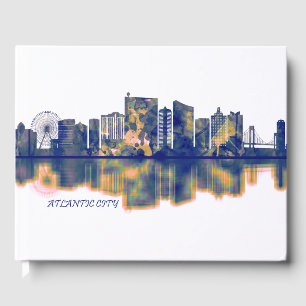 Livre D'or Skyline de la ville d'Atlantique