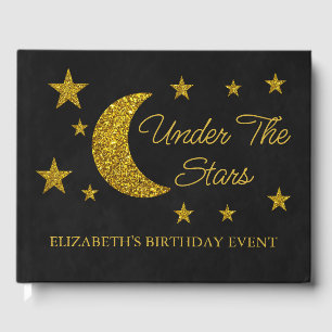 Livre D'or Sous les étoiles Anniversaire