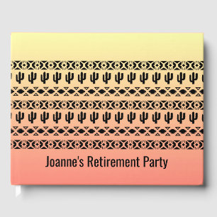 Livre D'or Southwest Ombre Design Guest Book