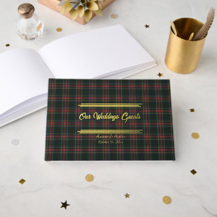 Livre D'or Stewart Black Original Scottish Tartan