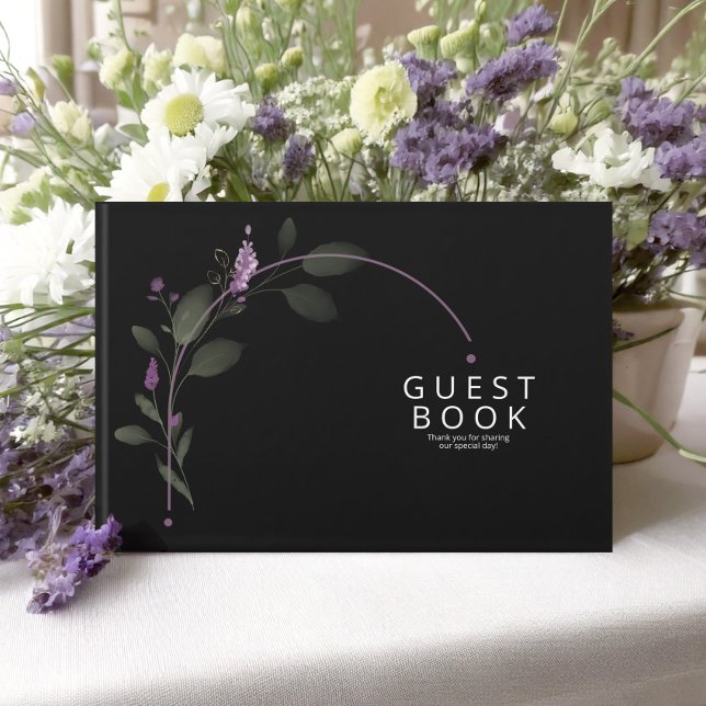 Livre D'or Sweet Floral Arch Mariage Lilac ID998 (Créateur téléchargé)