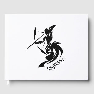 Livre D'or Symbole et signe zodiaque Sagittaire