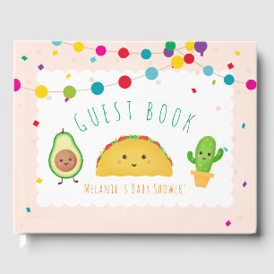 Livre D'or Taco à propos d'un bébé - fiesta thème baby shower