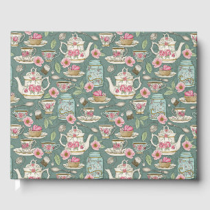 Livre D'or Tea Party vintage