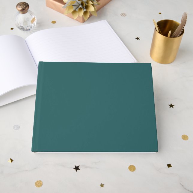 Livre D'or Teal Transformateur (Recto ouvert)