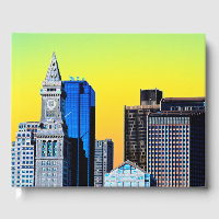 The Custom House Boston USA Poster Card Magnet