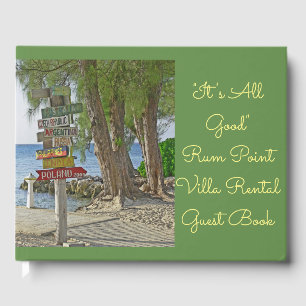 LIVRE D'OR THÈME ISLAND PERTOMIZABLE GUESTBOOK