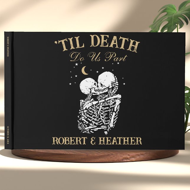 Livre D'or Til Death Skeleton Goth Romantique Dark Cool Maria (Créateur téléchargé)
