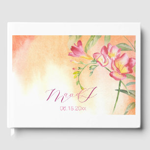 Livre D'or Tropical Freesia Mariage