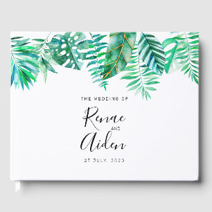 Livre d'or tropical, mariage tropical